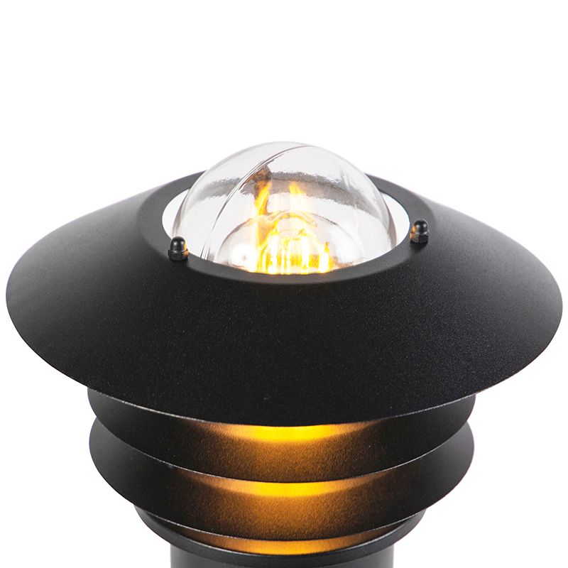 Moderne buitenlamp zwart 100 cm IP44 - Prato