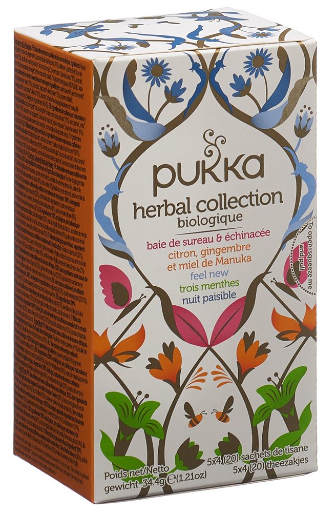 PUKKA Herbal Collection Tee Tees Bio französisch/englisch Btl 20 Stk