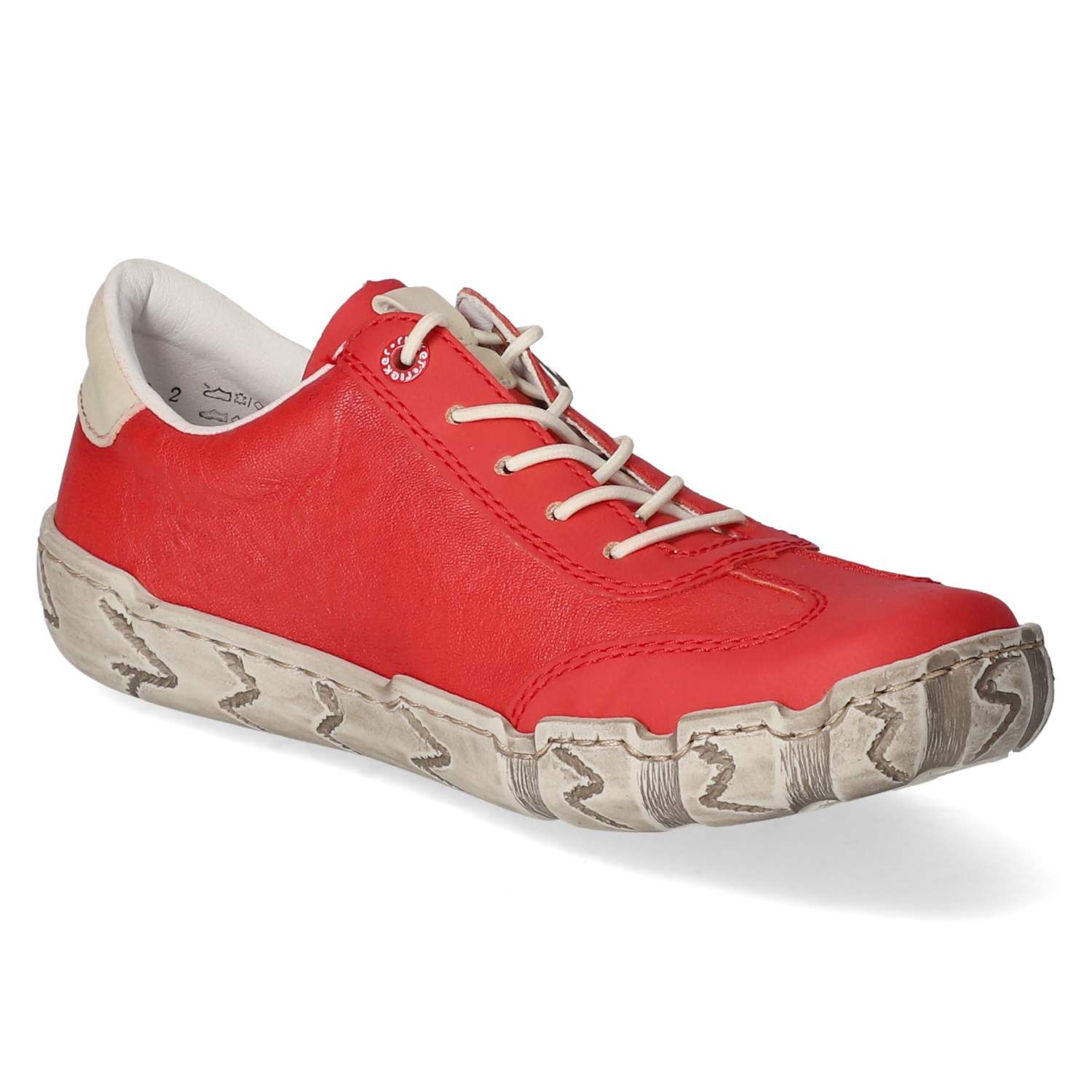 Rieker Slip On Sneaker - rot