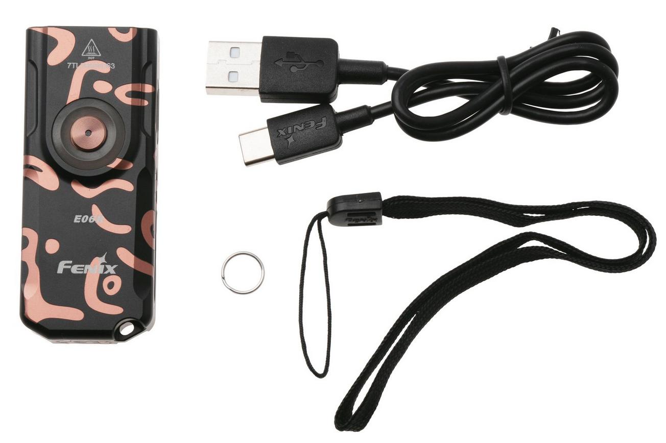 Fenix E06R Graffiti, sleutelhangerzaklamp, 700 lumen