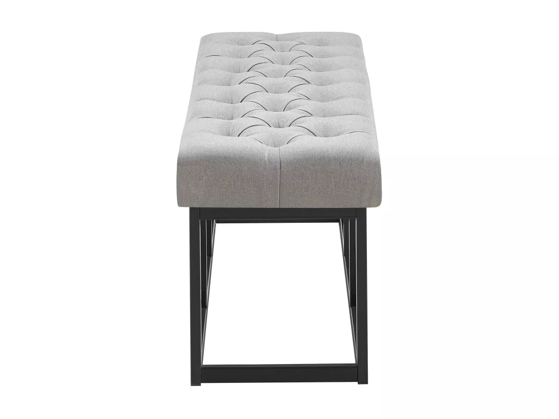 Banquette - Tissu - Gris - Amun