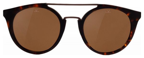 Vuarnet Cable Car 1602 Ronde Ecaille Mat/Ecaille Ruthenium Pure Brown