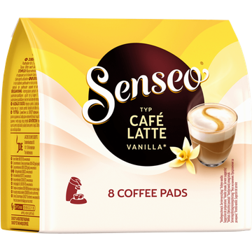 Senseo Café Latte Vanilla Koffiepads 8 Stuks