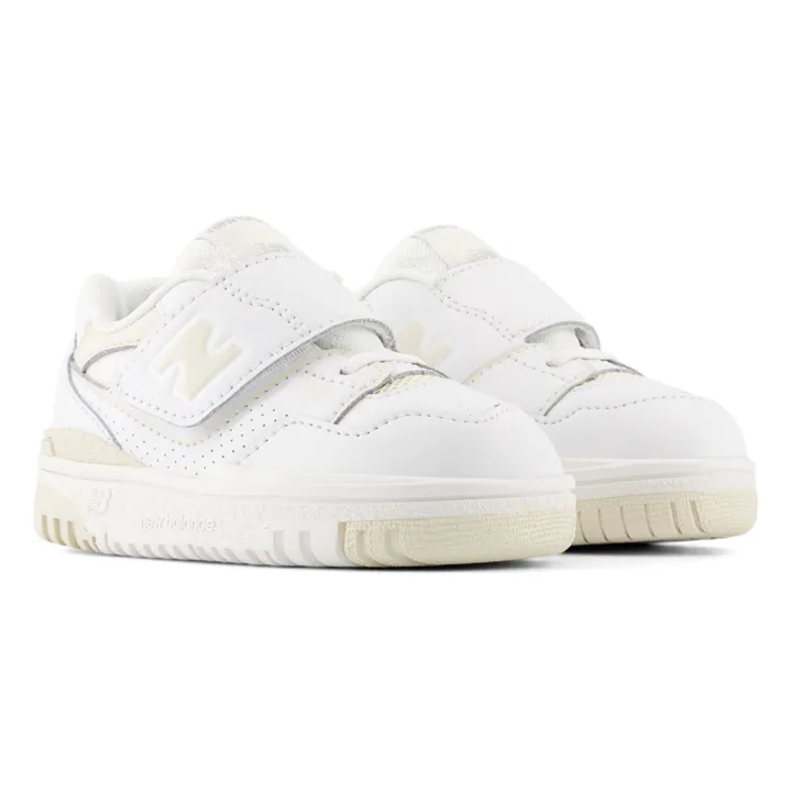 New Balance Baskets Lacets et Scratchs 550 | Blanc