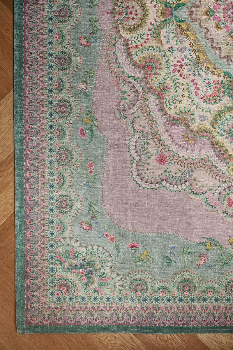 Pip Studio Teppich Majorelle by Pip - Lila/Grün 120 x 185 cm