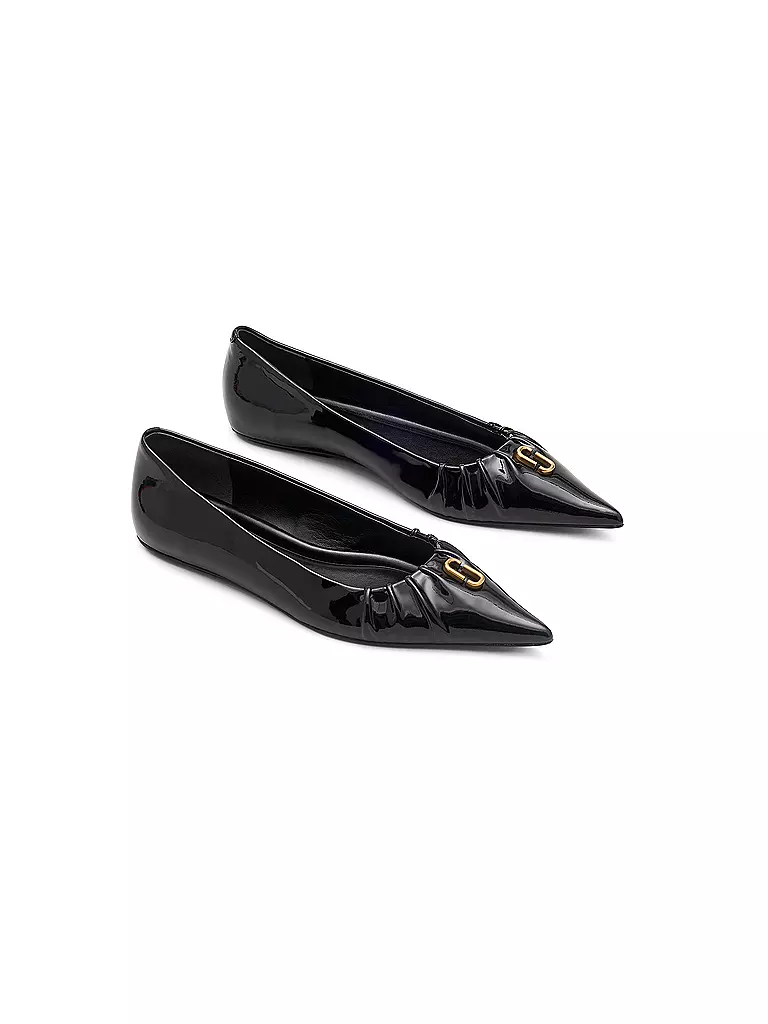 MARC JACOBS Ballerina THE POINTY TOE BALLERINA schwarz