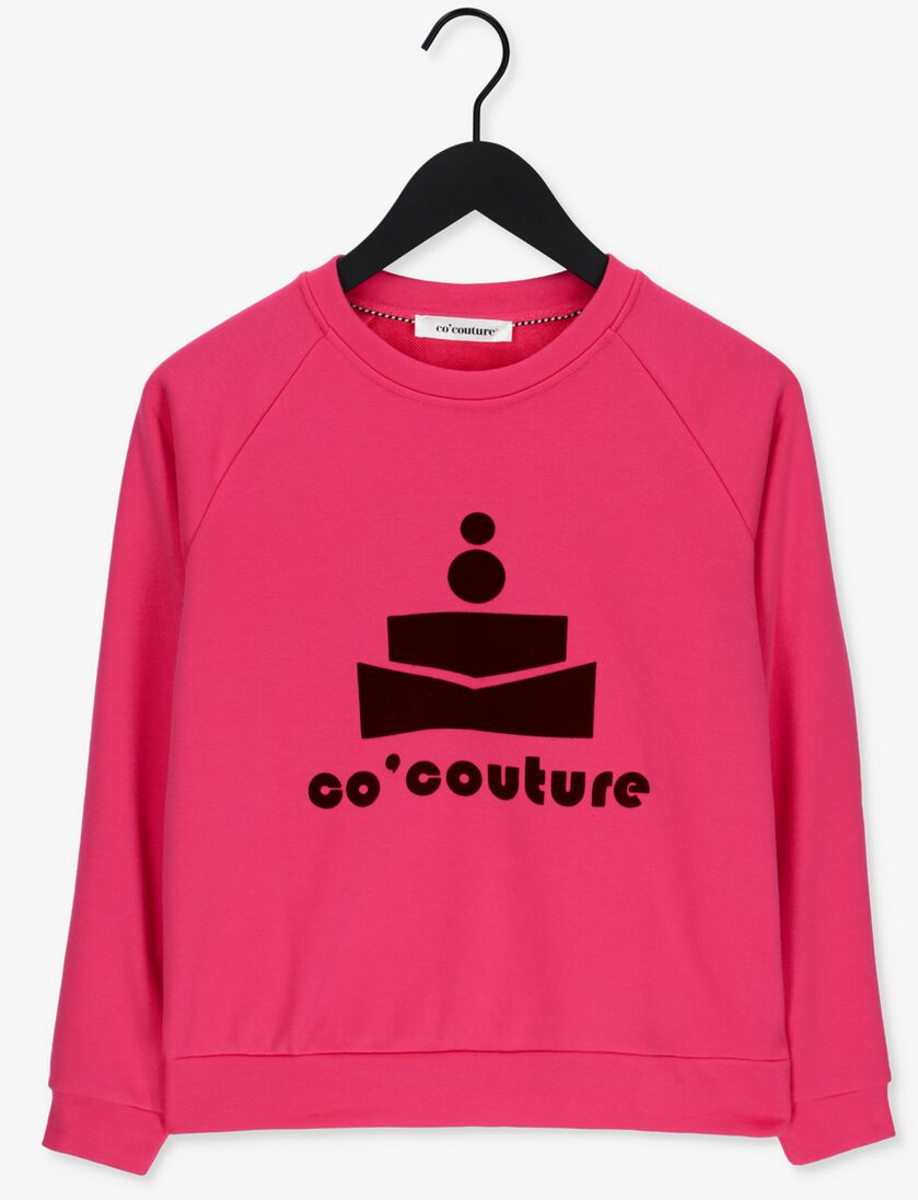 CO\\'COUTURE roze co'couture trui new coco floc sweat