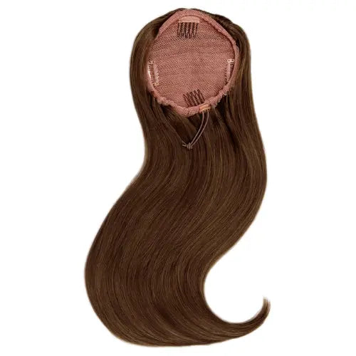 Sleek Full Body 22 Inch Ponytail Chestnut