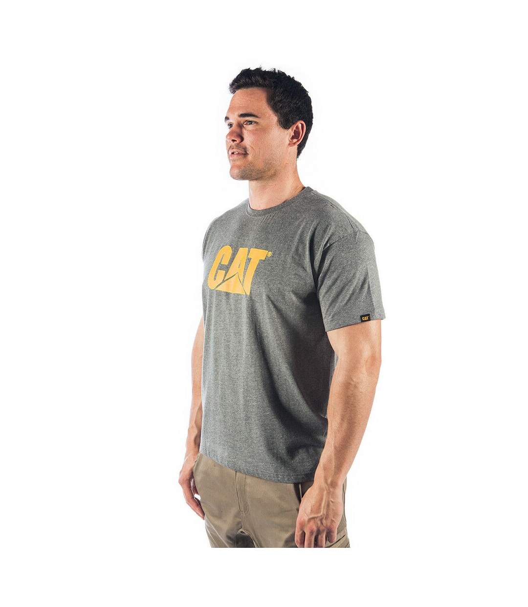 Caterpillar - T-shirt imprimé - Hommes (Gris foncé) - UTFS5136