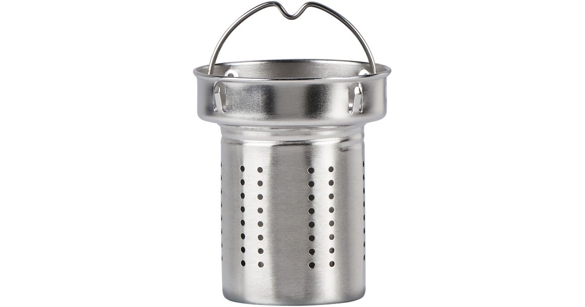 EmsaTea Mug Thermosbeker 0,4 Liter  (Blauw/transparant, Glas, schroefdop)