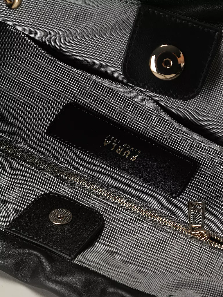 FURLA Ledertasche - Tote Bag MIONIDO Large schwarz