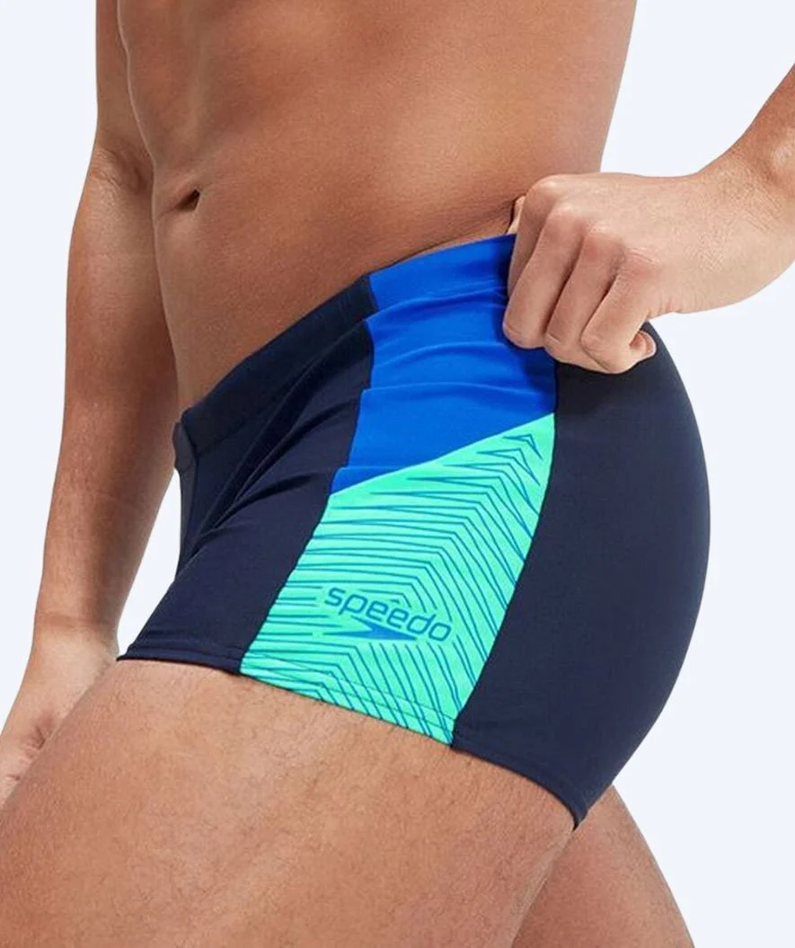 Speedo aquashorts til mænd - Dive - Mørkeblå/grøn