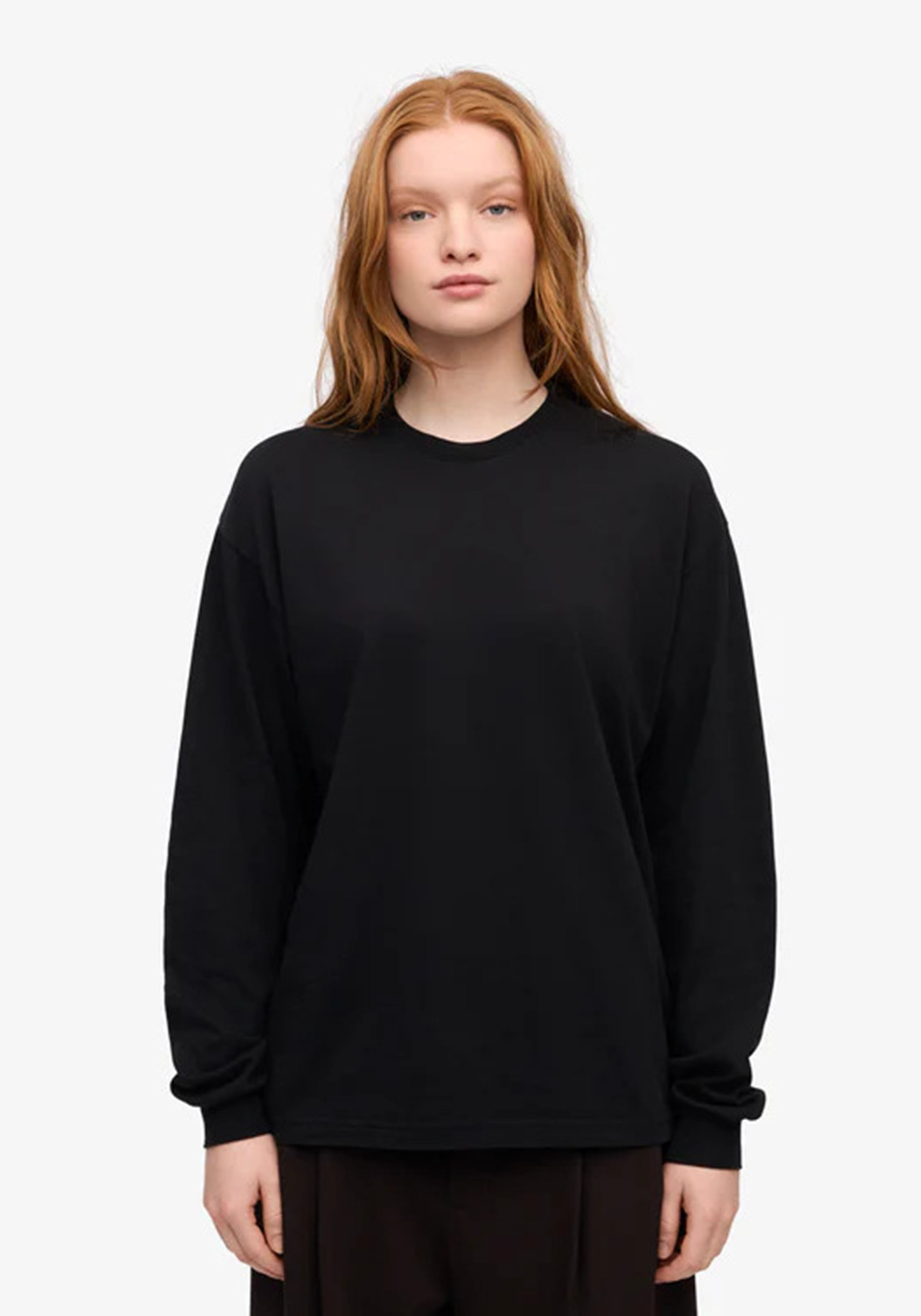 Colorful Standard Oversized Longsleeve Deep Black