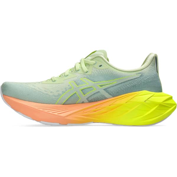 Chaussure running ASICS NOVABLAST 4 PARIS COOL MATCHA/SAFETY YELLOW