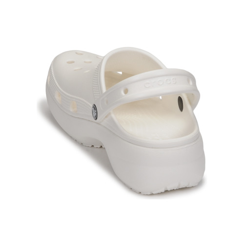 Crocs - CLASSIC PLATFORM CLOG W - Blanc