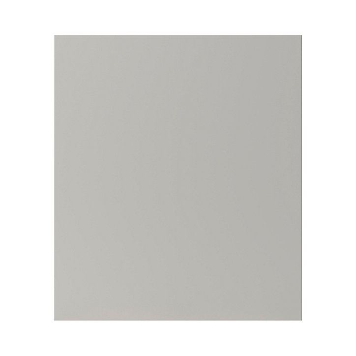 Porte de colonne de cuisine Stevia gris mat L. 60 cm x H. 70 cm GoodHome