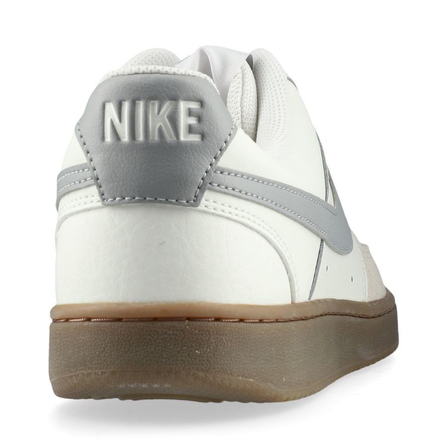 Nike Chaussures Court Vision Low - Blanc Cassé/Gris/Light Orewood Brown