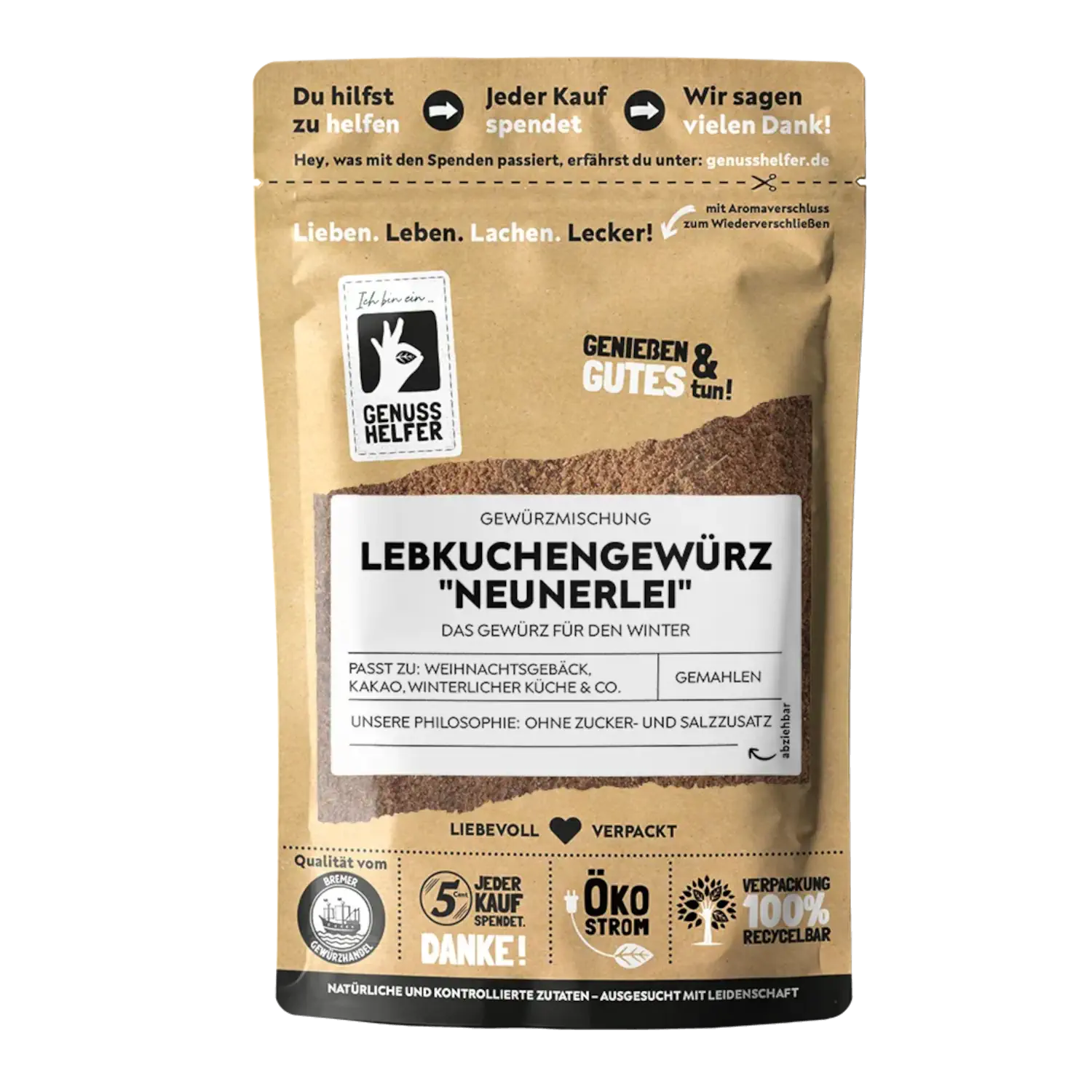 Bremer Lebkuchengewürz Neunerlei, gemahlen
