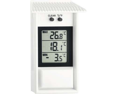 TFA Maxima-Minima digitale thermometer (batterij niet inbegrepen)
