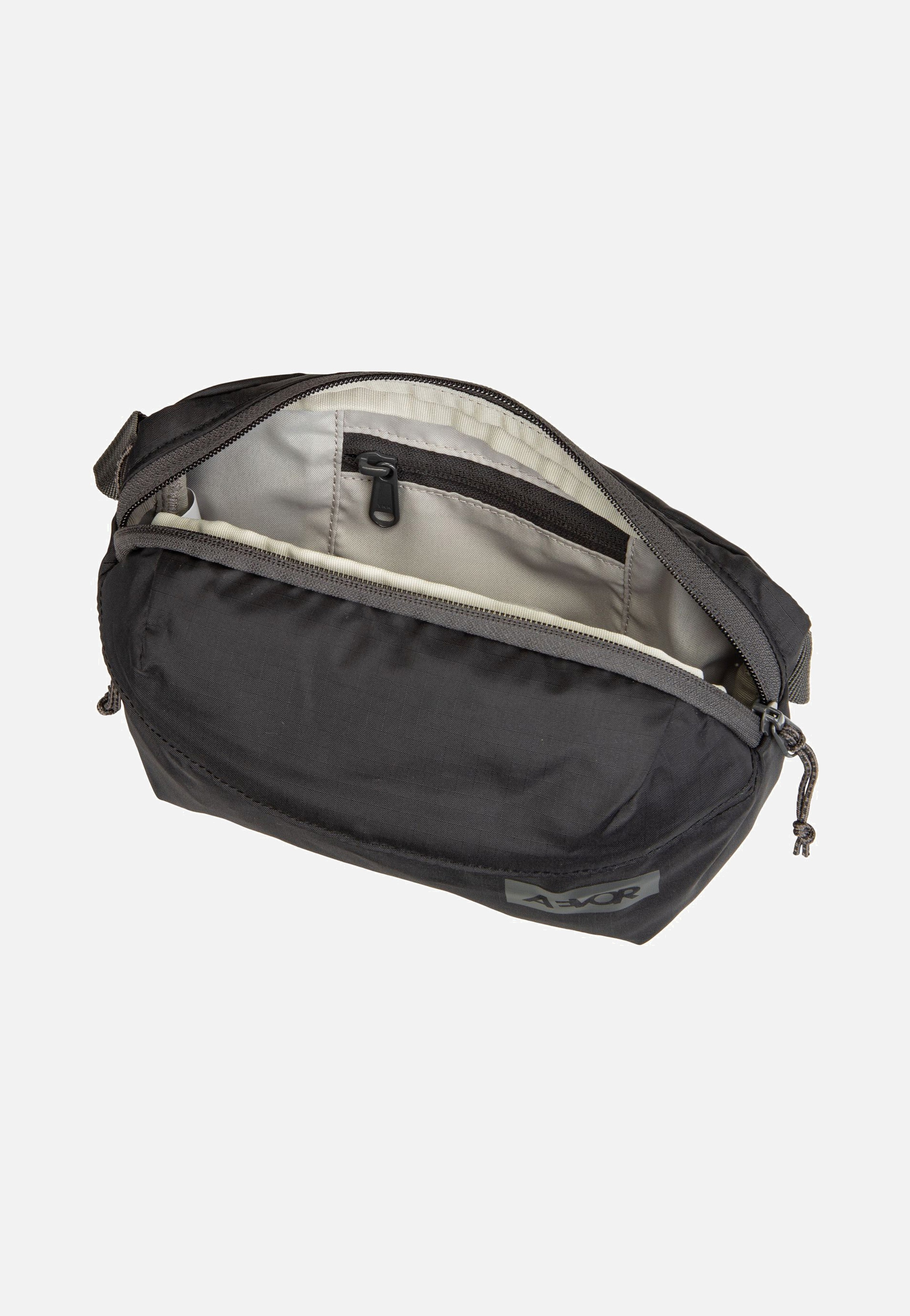 Hip Bag Ease Ripstop Black Charcoal - Bauchtasche