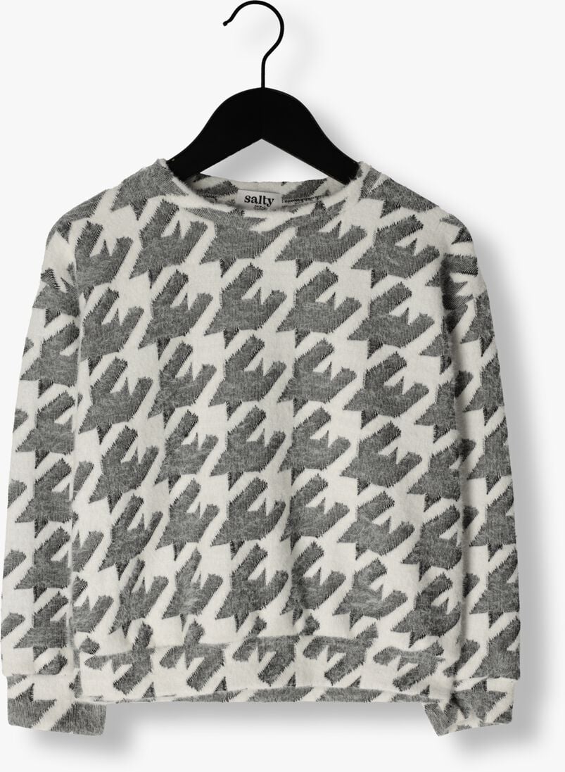 Salty Stitch grijze salty stitch sweater piedie oversized sweatshirt