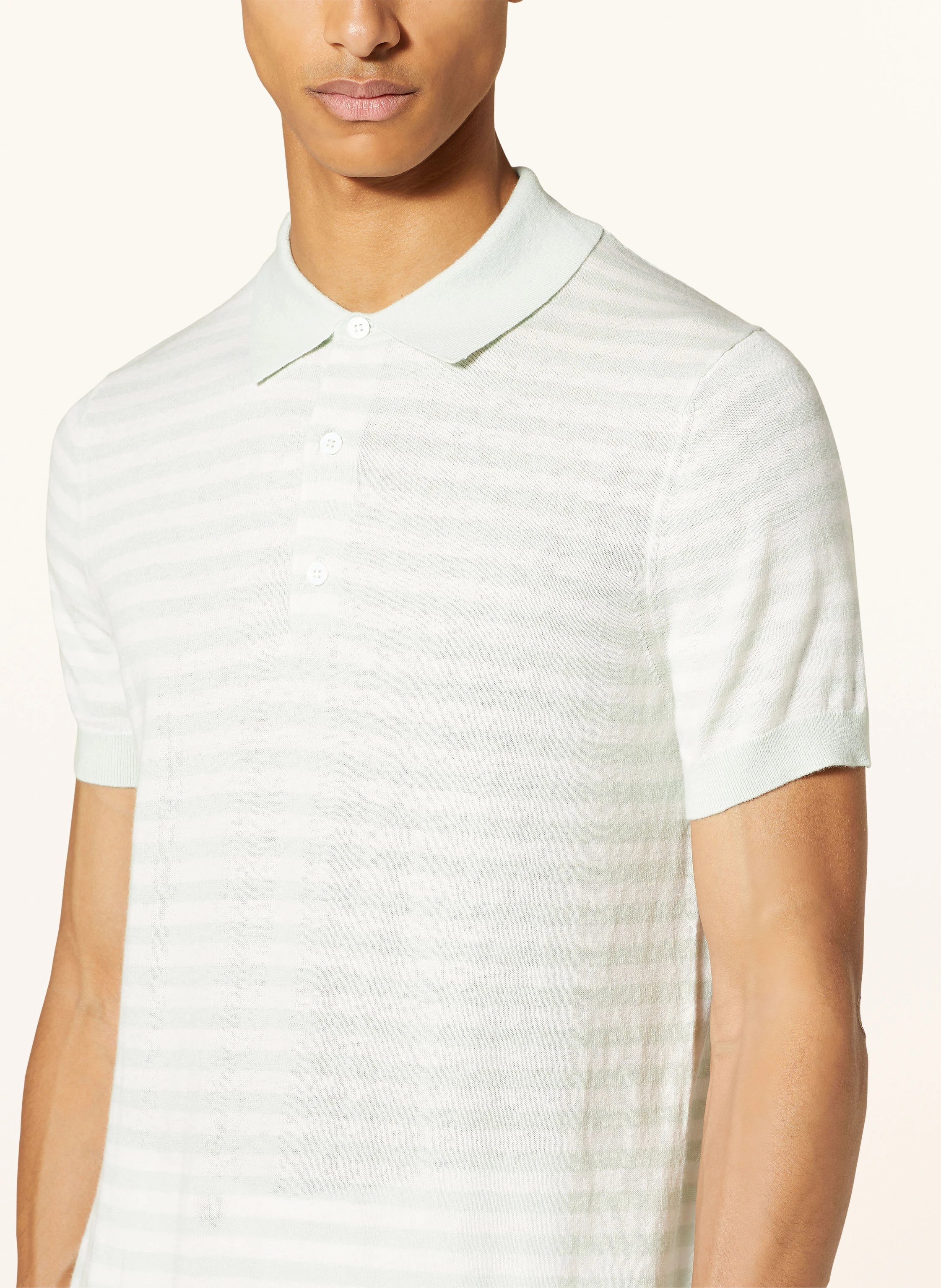 windsor. Strick-Poloshirt mit Cashmere
