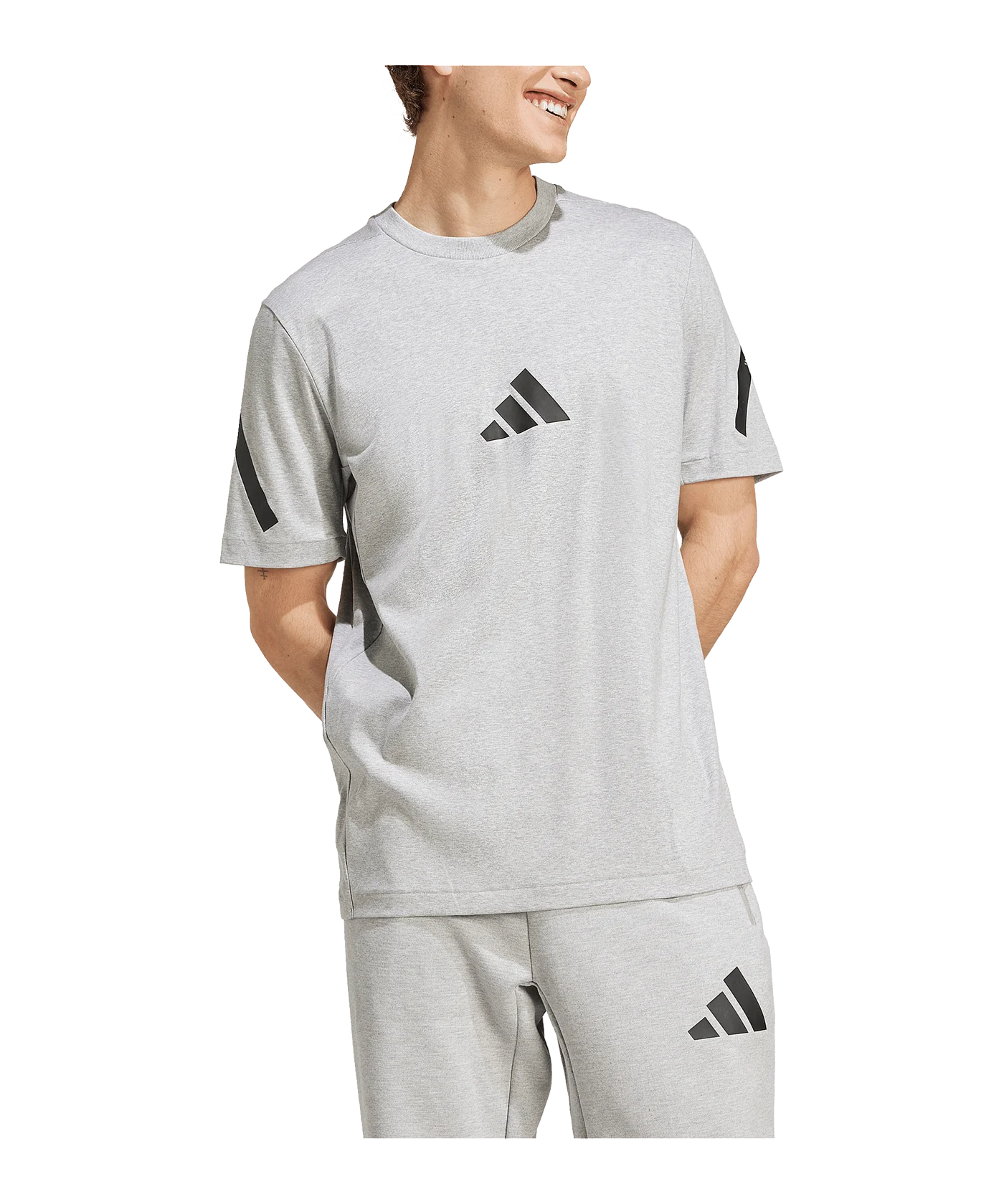 adidas Z.N.E. T-Shirt Grau