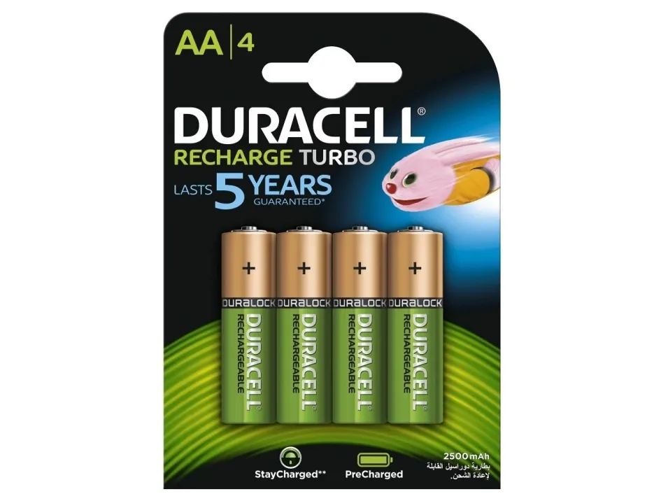 Duracell PreCharged - Batteri 4 x AA type - NiMH - (genopladelige) - 2400 mAh