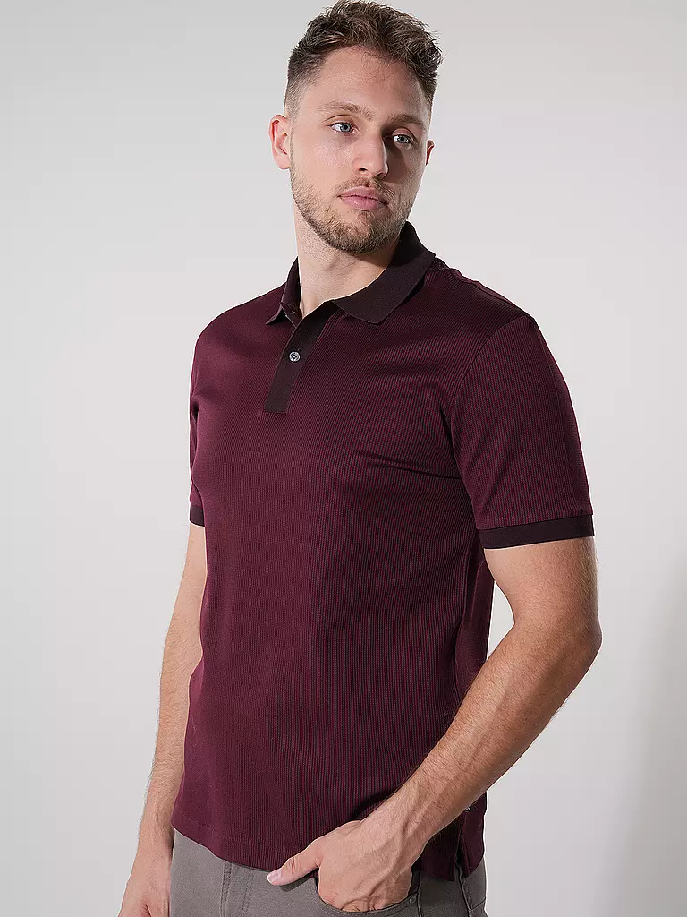 BOSS Poloshirt PARLAY rot