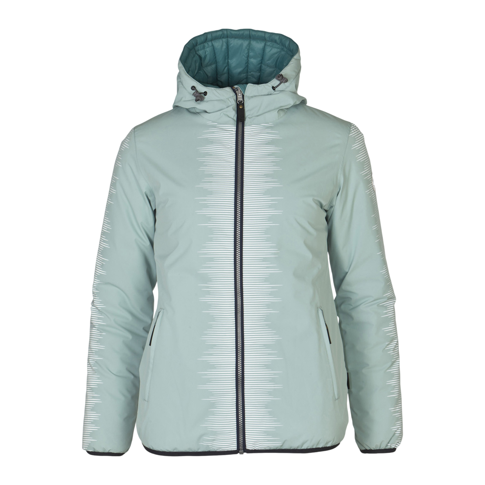 Frauen Winterjacke Blaze blue surf