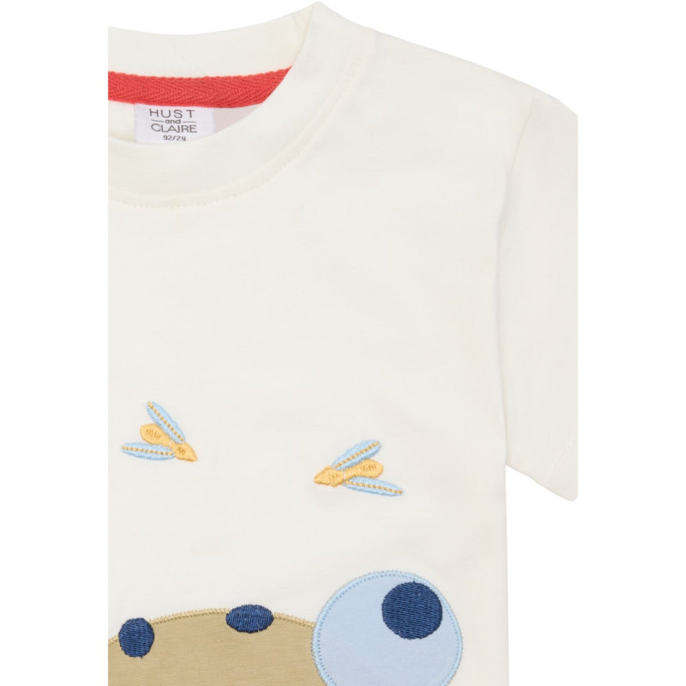 Køb Hust & Claire Ivory Anton T-shirt