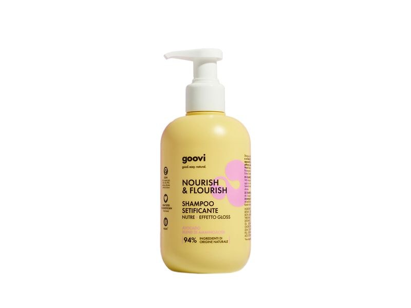 Goovi Shampoo 250 ml Haarshampoo für seidiges, genährtes und glänzendes Haar