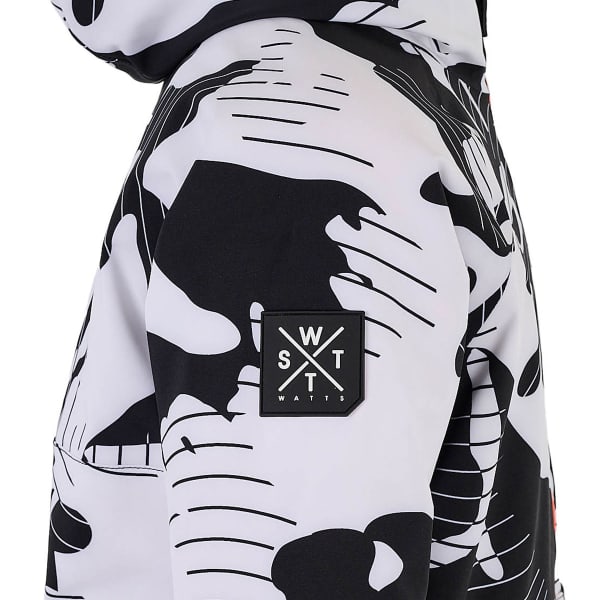 Veste de ski WATTS ARROW JR KAMO KAMO WHITE