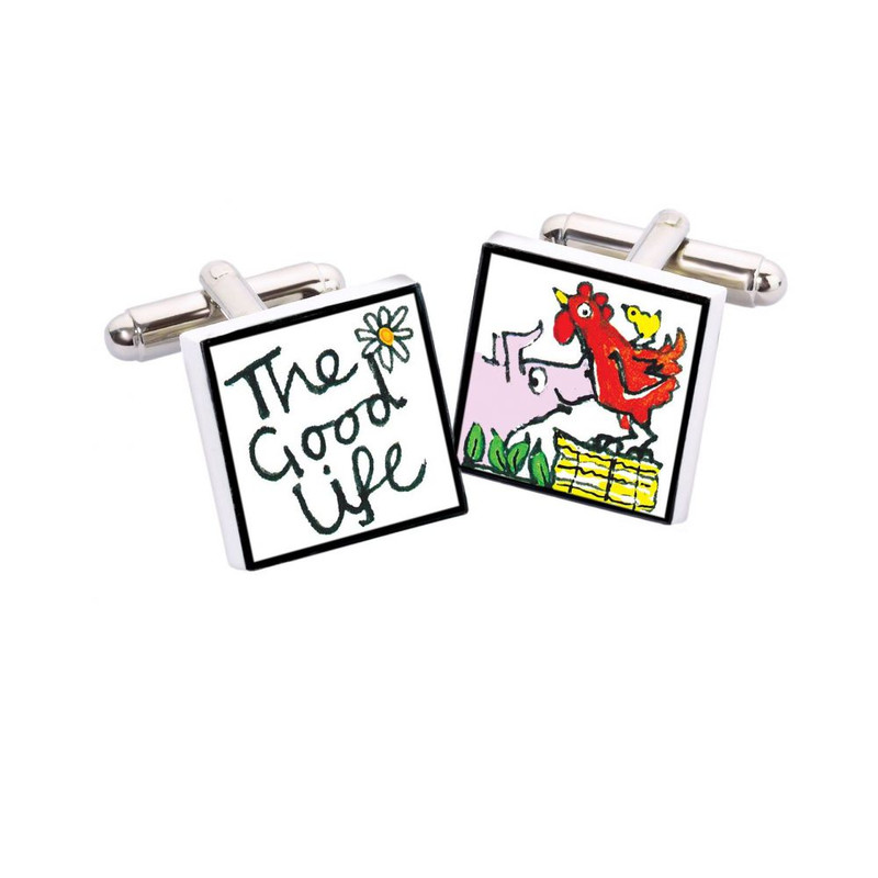 Boutons de manchette, The Good Life, Bone China