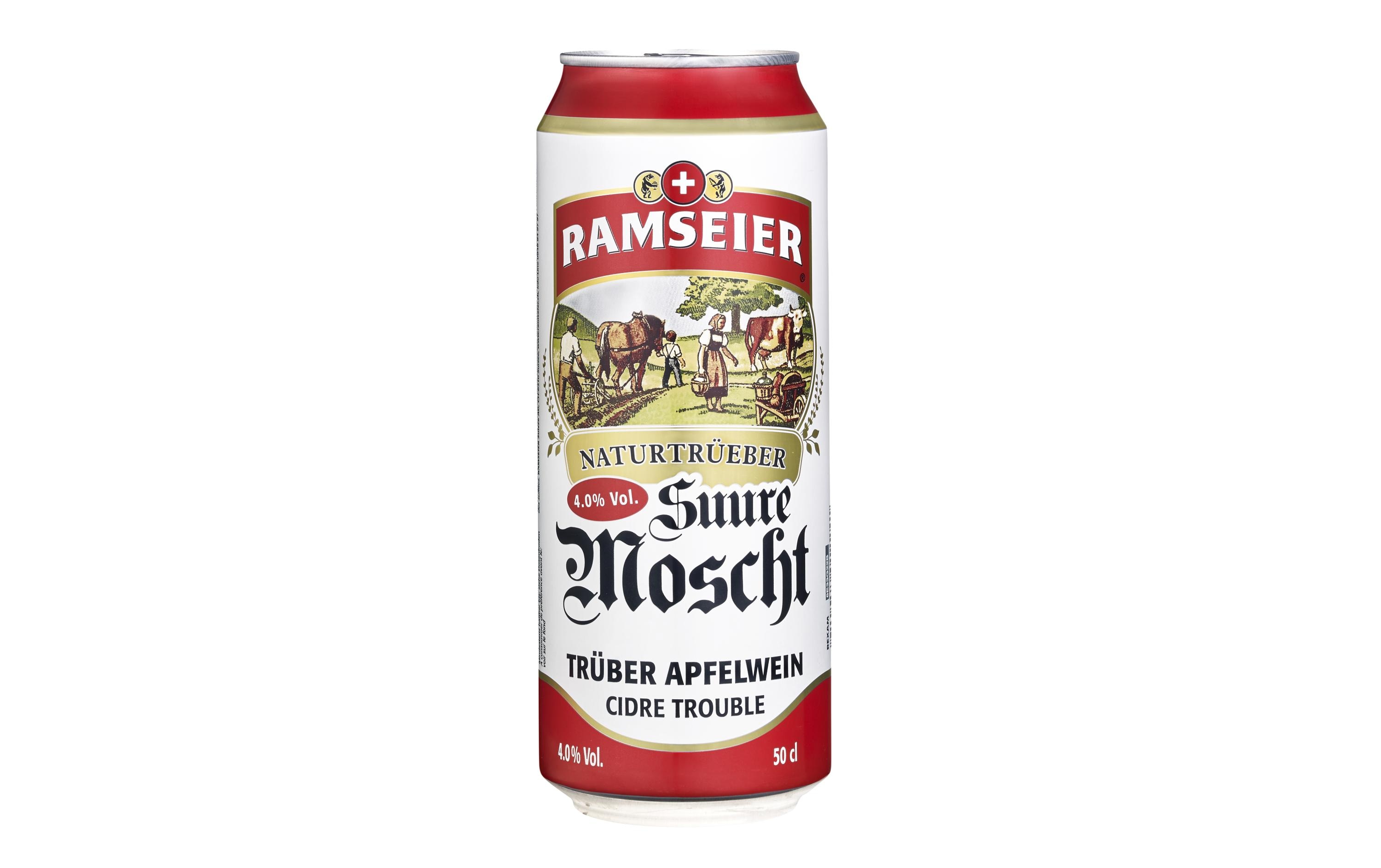Suure Moscht naturtrüeb 6 x 0.5 lAlkoholhaltiger Schweizer Apfelmost