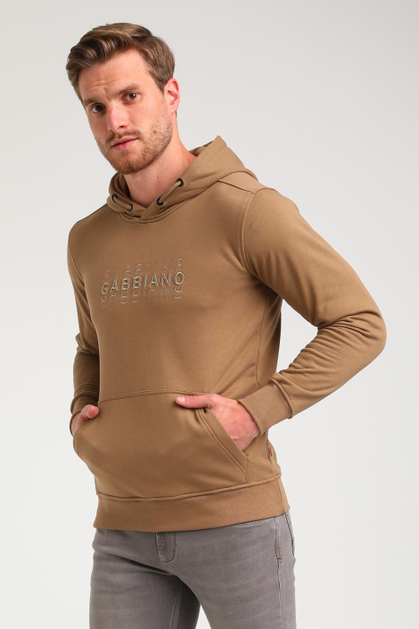 Gabbiano camel heren sweater