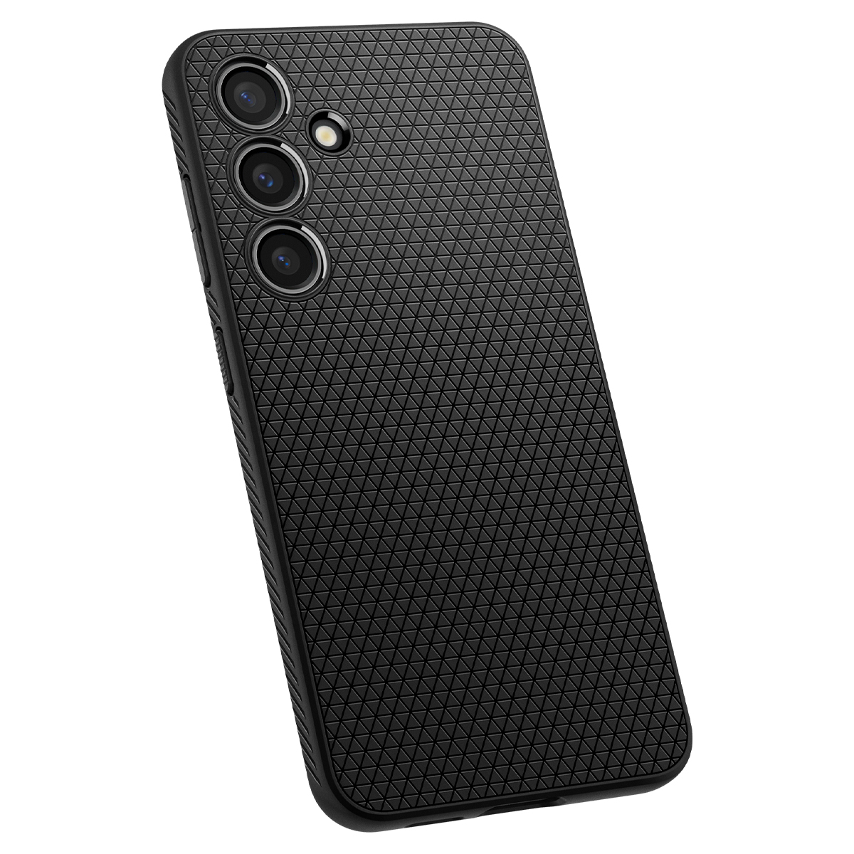 Samsung Galaxy S24  Plus Liquid Air Case Gummi Hülle (ACS07327) - Schwarz (Matt)