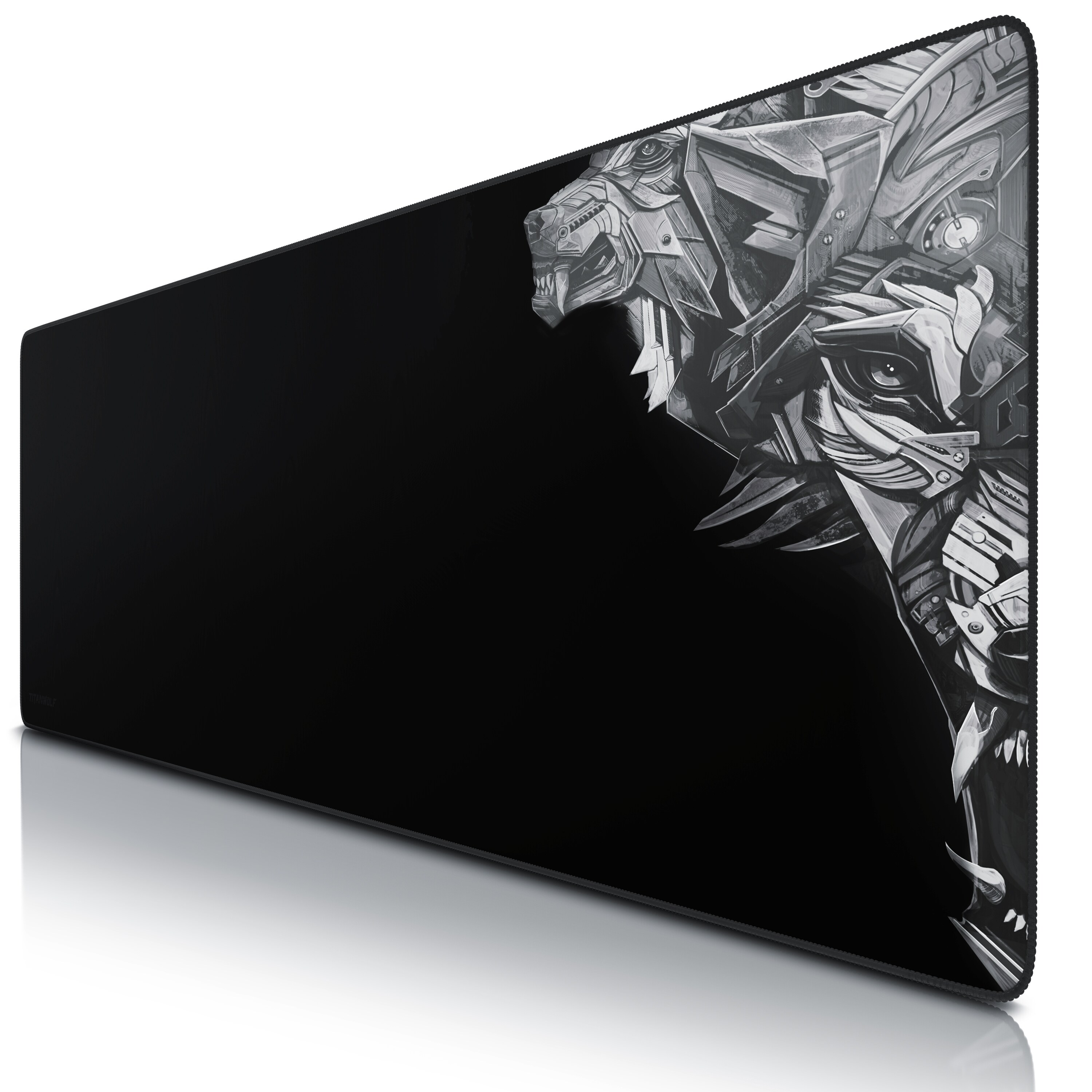 Titanwolf Gaming Mauspad, XXXL Speed Mousepad 1200 x 400 mm, Geschwindigkeit & Präzision, Delta