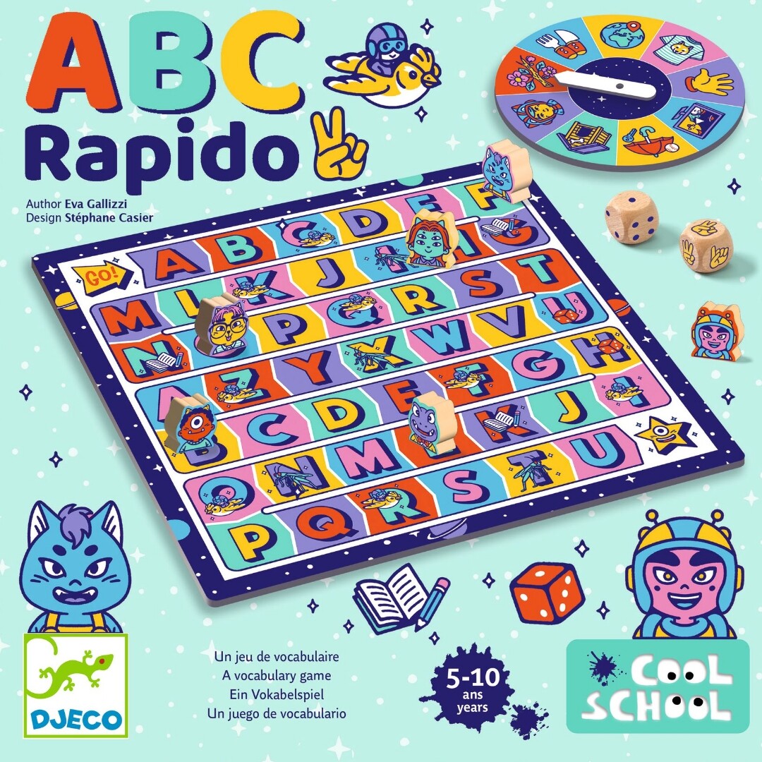 Djeco taalspel abc rapido