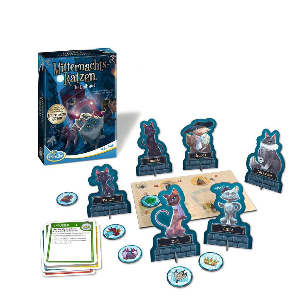 Thinkfun Spiel Mitternachtskatzen Das Logik-Spiel