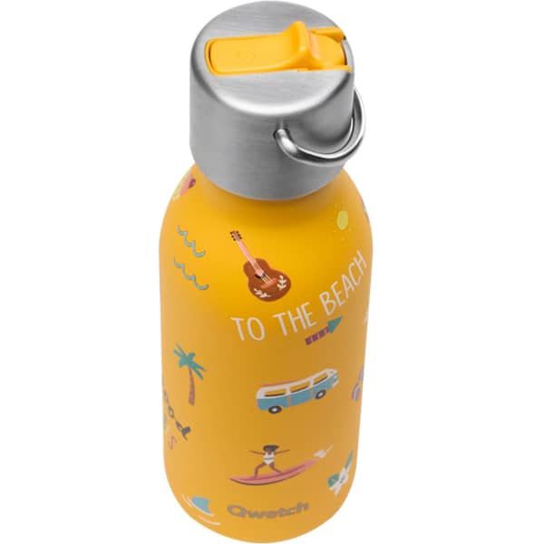 Bouteille isotherme QWETCH INSULATED STAINLESS STEEL BOTTLE KIDS HONOLULU 350 ML CURRY
