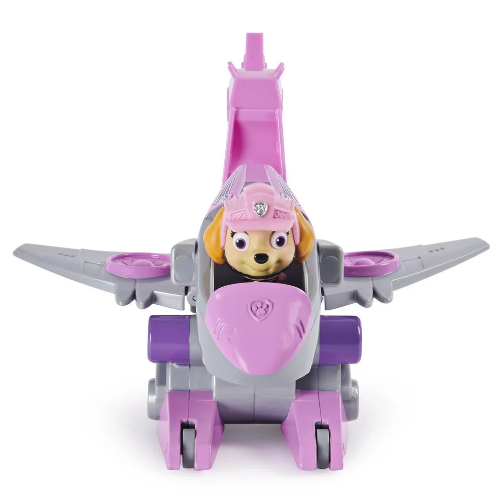 VEHICULE + FIGURINE STELLA DINO RESCUE PAW PATROL