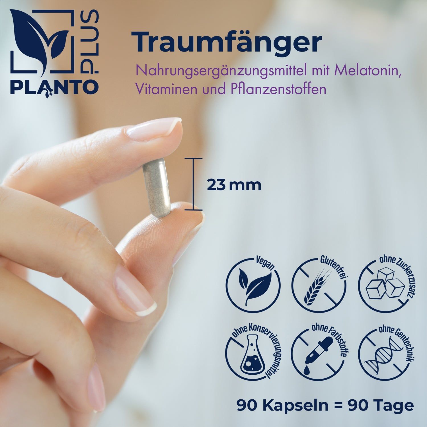PLANTOPLUS Traumfänger Kapseln mit Melatonin