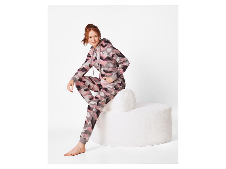 Dames pluche jumpsuit
