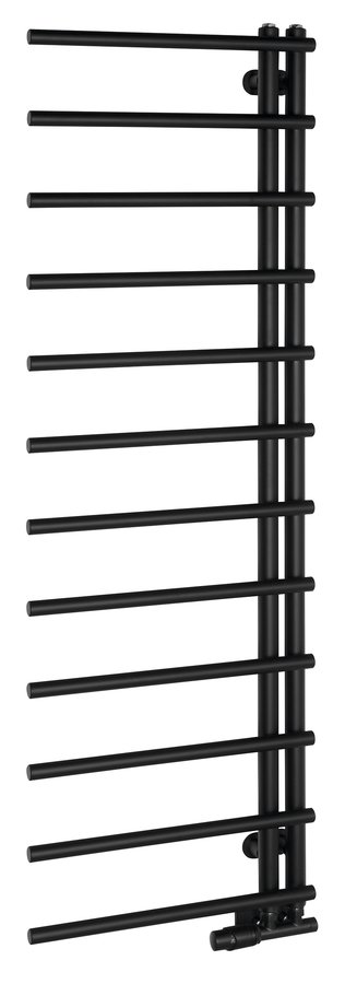 Sapho Justina badkamerradiator 151x50cm mat zwart