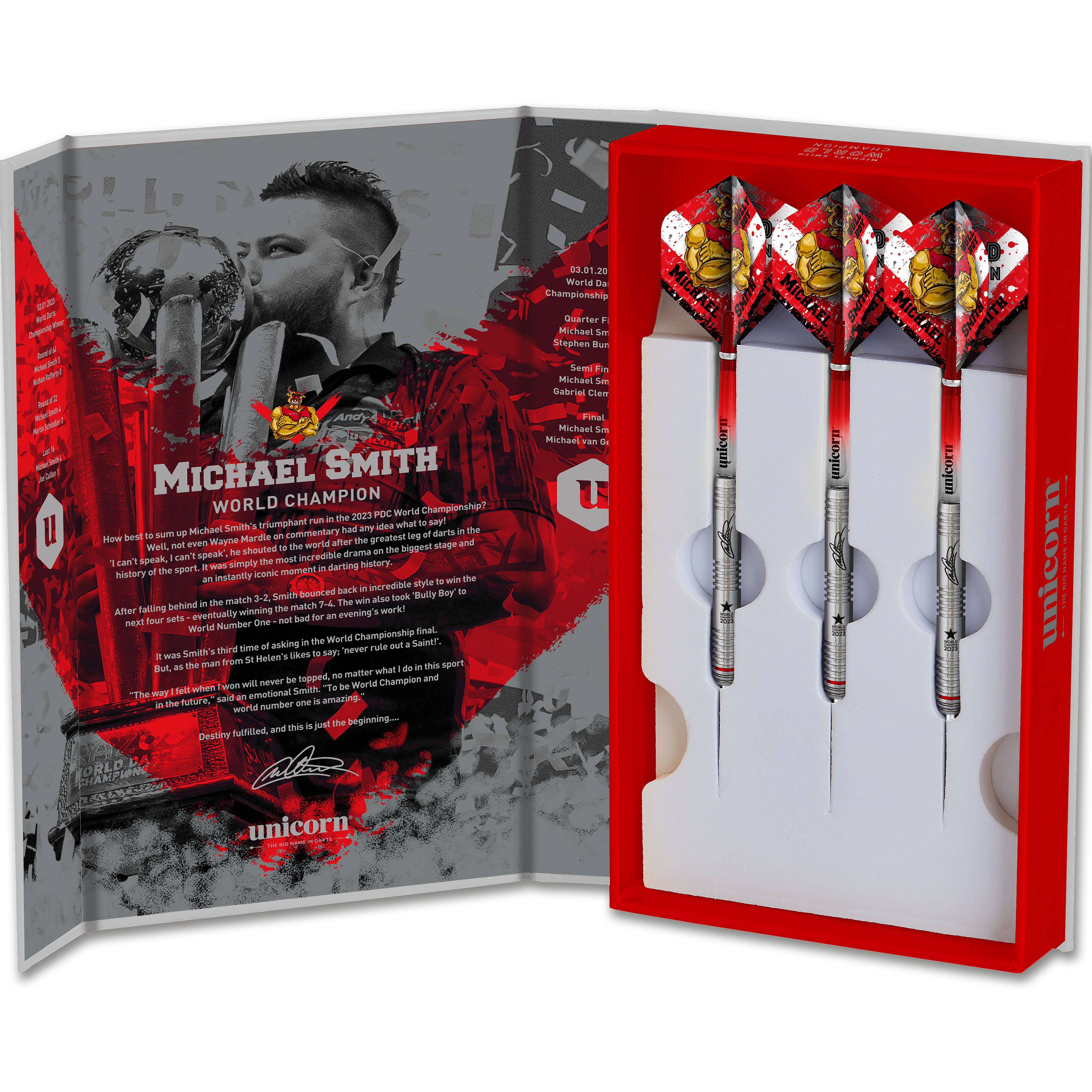 Unicorn - Michael Smith World Champion - Softdart