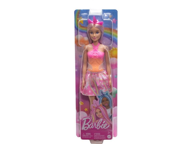 Barbie Puppe Barbie Core Unicorn 1 Barbie mit Einhorn-Haarreif