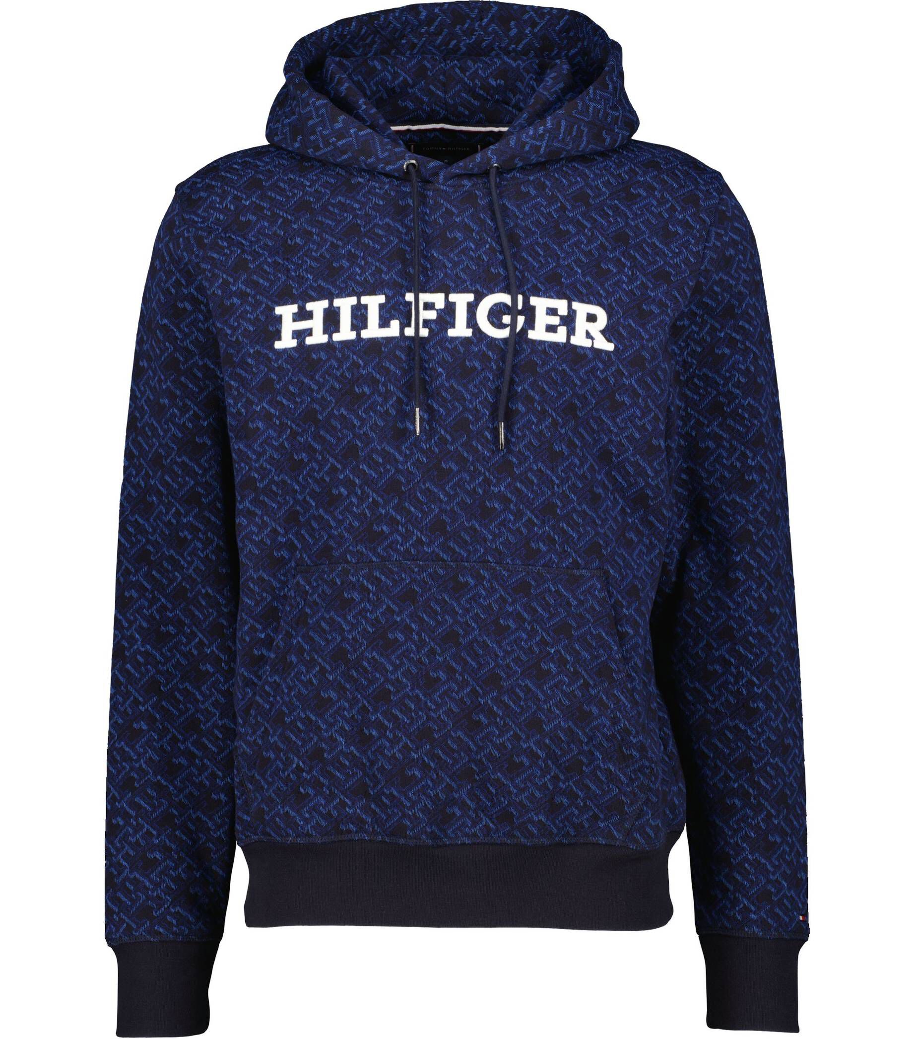 Tommy Hilfiger| Herren Hoodie AOP MONOGRAM HOODY