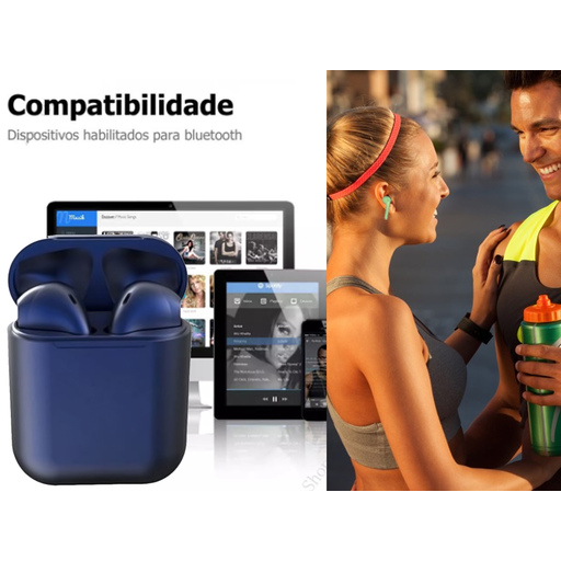 Estojo de carregamento para fones de ouvido Bluetooth Inpods