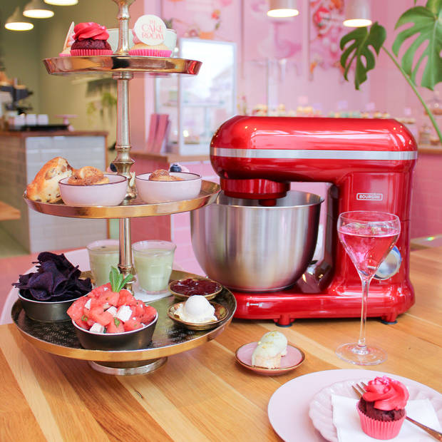 Keukenmachine - Classic kitchen Chef - Rood - Keukenmixer